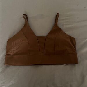 Old Navy Brown Ribbed Bra
